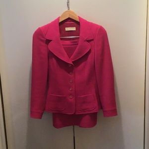 ESCADA  Fuschia Wool Suit